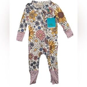 Posh Peanut Convertible One Piece NWT - Presley Jane print size 3-6 months
